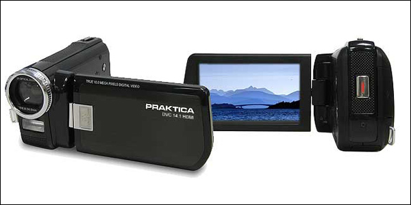 Praktica DVC 14.1: Full HD-видеокамера с сенсорным дисплеем