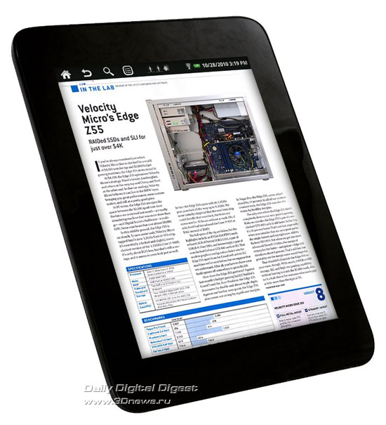 Velocity Micro Cruz T301 - доступный планшет