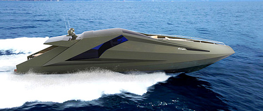 Яхта Lamborghini