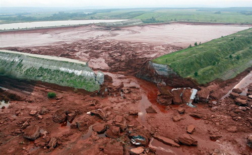 Крупная техногенная катастрофа в Венгрии.