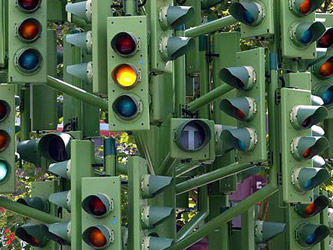 На аварийном перекрестке в Ачинске урегулируют движение