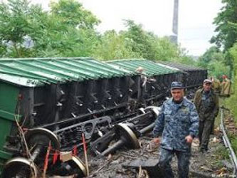 На Транссибе сошли с путей вагоны с опасным грузом